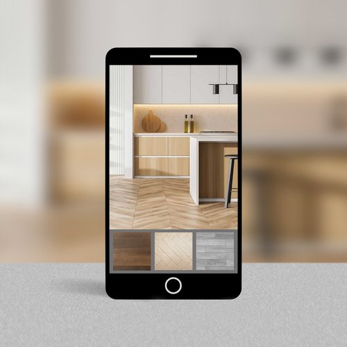 room visualizer app from Wilkins Carpet and Tile Center in Taylors