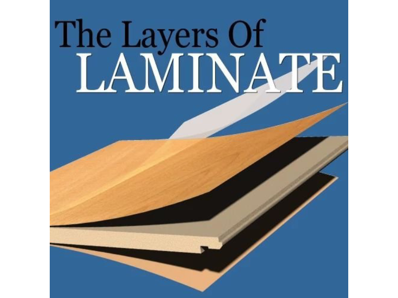 the layers of laminate products